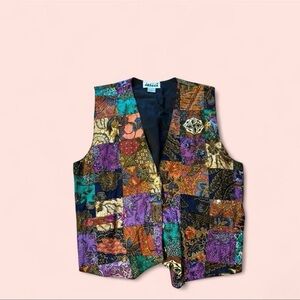 Effeci Colorful Patchwork Vest